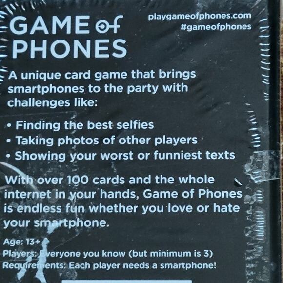 Games of phones card game. New, sealed. UPC 852468006380 - Picture 10 of 10